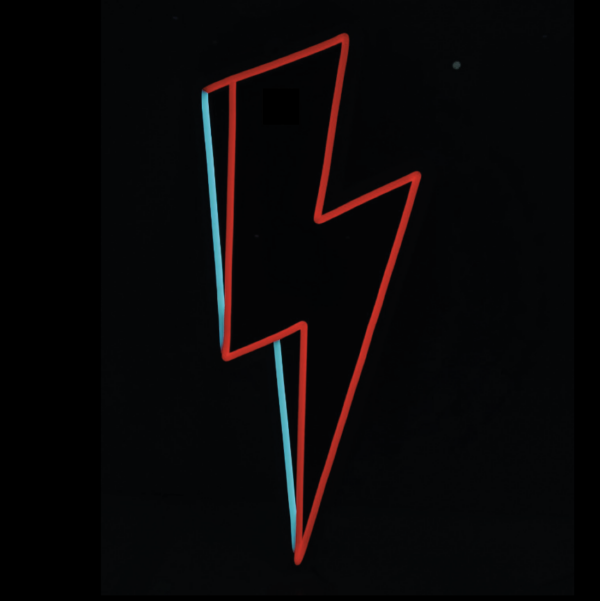 Néon LED Éclair Bowie