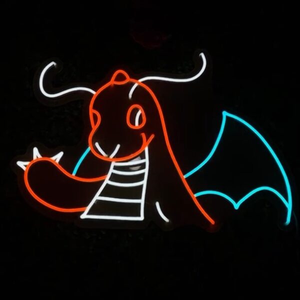 Néon LED Dragons des mers